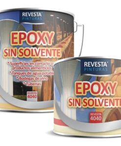 REVESTA  4040   1K EPOXI SIN SOLVENTE P/AGUA POTABLE