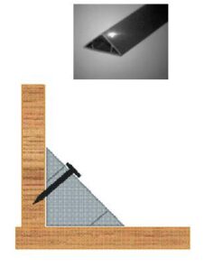 SEPARADOR ANGULO 25MM S/ALA 45 MT (30 X 1.5M)
