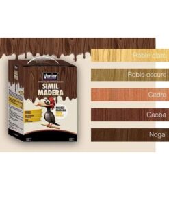 SIMIL MADERA VENIER ROBLE CLARO 3/4