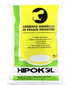 CEMENTO RAPIDO GRIS HIPOKOL  1 KG