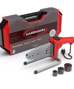 TERMOFUSORA GASSMANN 800W 1/2-3/4-1" C/MALETIN