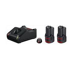 CARGADOR BATERIA BOSCH GAL12V-20 C/2 BATERIAS 2AH KIT