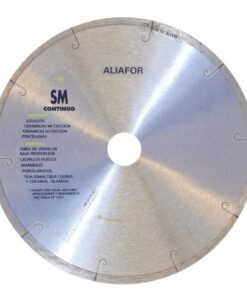 DISCO DIAMANTADO ALIAFOR CONTINUO SM 8 EJE25MM