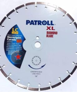 DISCO DIAMANTADO PAV PATROL SEGMENTADO 14" 10MM HORMIGON VIEJO