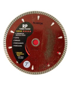 DISCO DIAMANTADO ALIAFOR TURBO RP 7